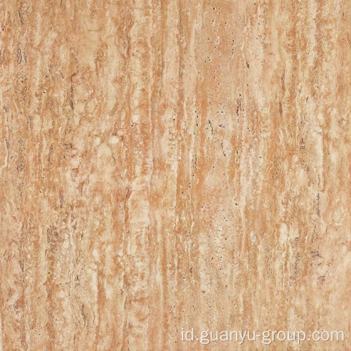 Beige Travertine pedesaan porselen ubin